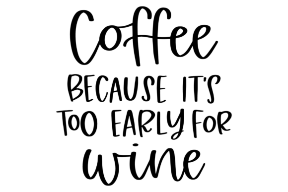 Coffee Vs Wine SVG: A Perfect Graphic Design Asset for Crafters