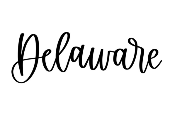 Delaware Graphics: A Modern Script for Local Business Branding