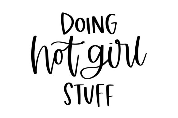 Doing Hot Chick Stuff: A Bold Embroidery Design for Real Projects