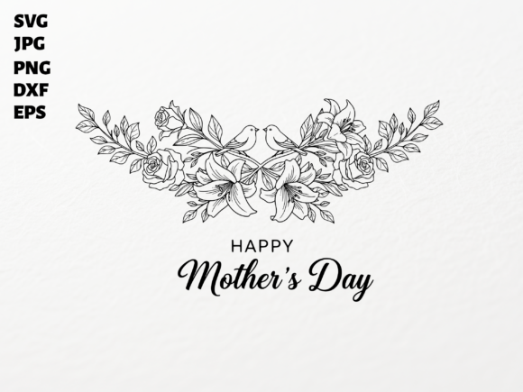 Elegant Mother’s Day SVG for Cricut Projects