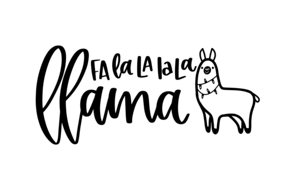 Fa La La La La Llama: A Whimsical Holiday Embroidery Design Review