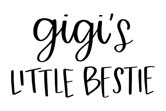 Gigi’s Little Bestie: A Heartfelt Embroidery Design for Real Projects