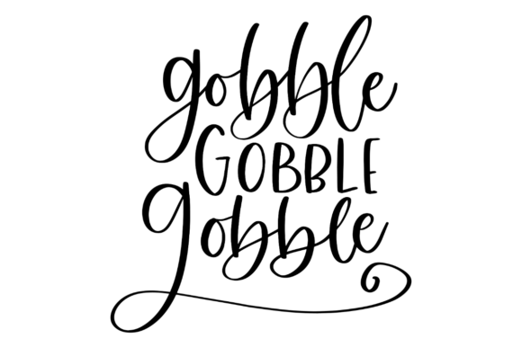 Gobble Gobble Gobble, Turkey Day Embroidery Design Review