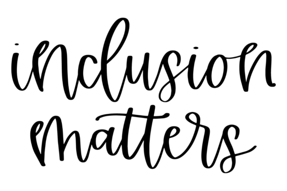 Inclusion Matters SVG: A Versatile Graphic Design Asset for Crafts and Branding