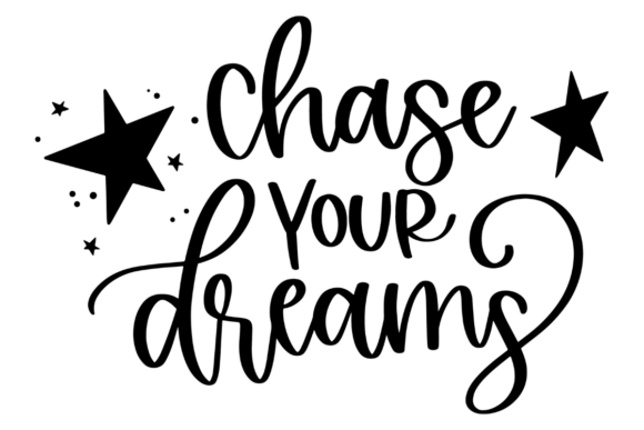 Whimsical Chase Your Dreams Graphics for Creative Publishing